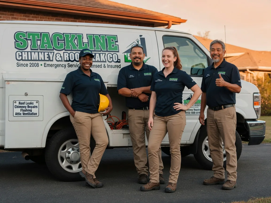 Chimney flashing repair company in Emeigh, PA